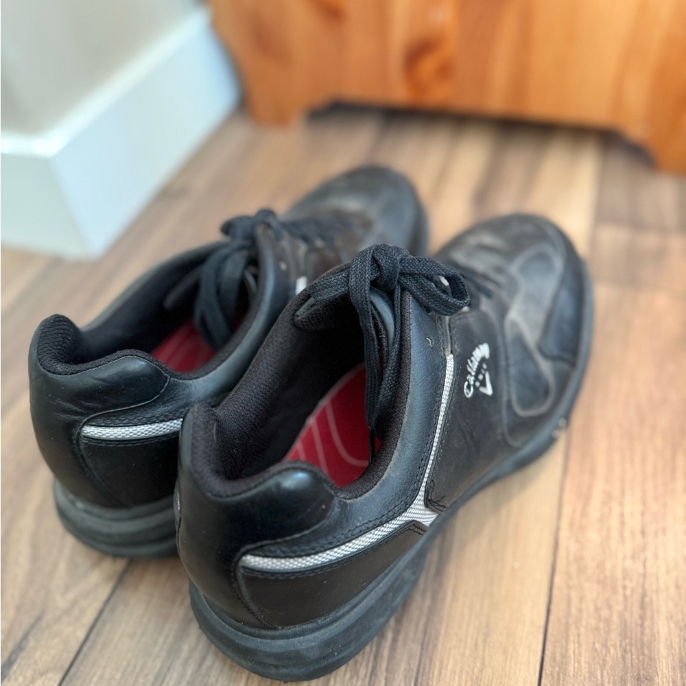 Callaway Men's Black and Gray Athletic Golf Shoes⭐️